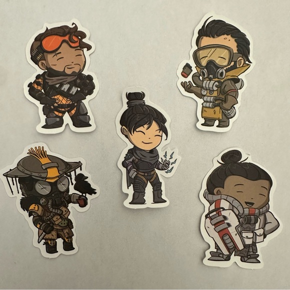 Apex Legends Custom Waterproof Vinyl Stickers Assortment - Picture 6 of 7